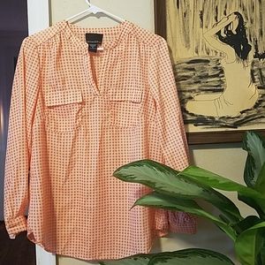 Orange Cynthia Rowley Blouse
